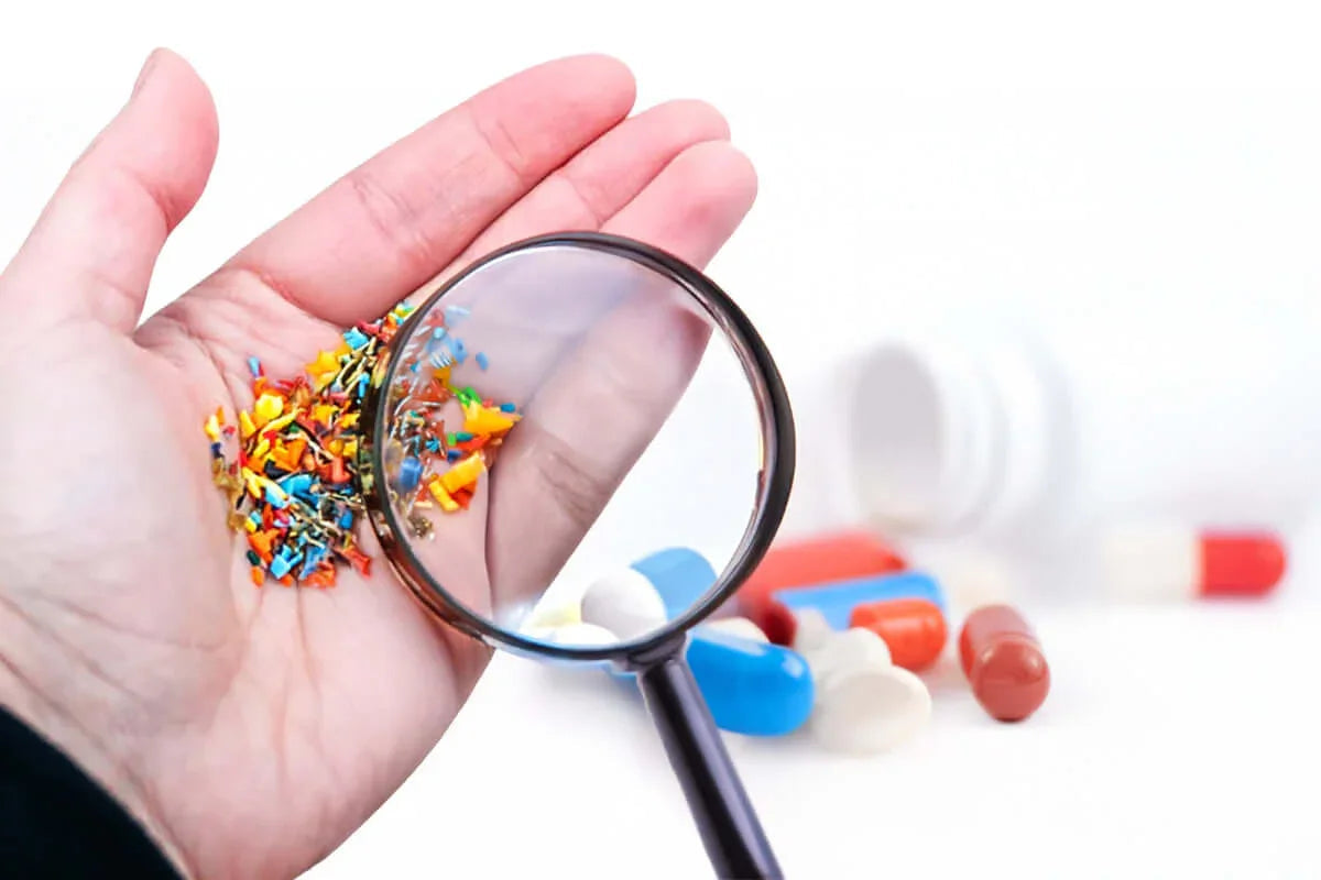 Swallowing plastic in supplements vs cleaner liquid supplement choice